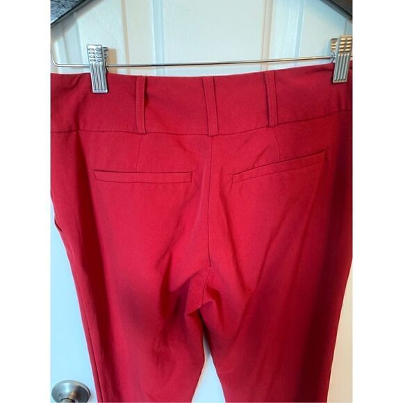 New York and company red pants size 2 - Picture 4 of 6